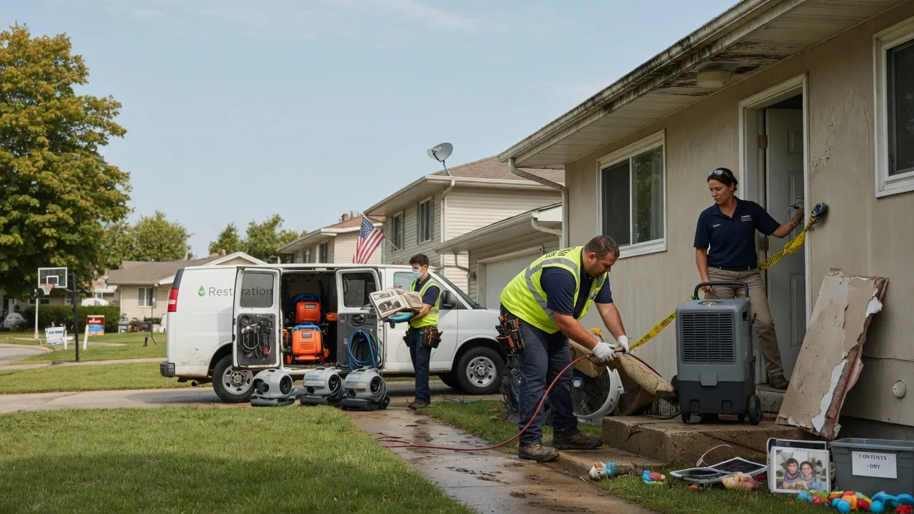 Water Damage Restoration in Montpelier, IN near me